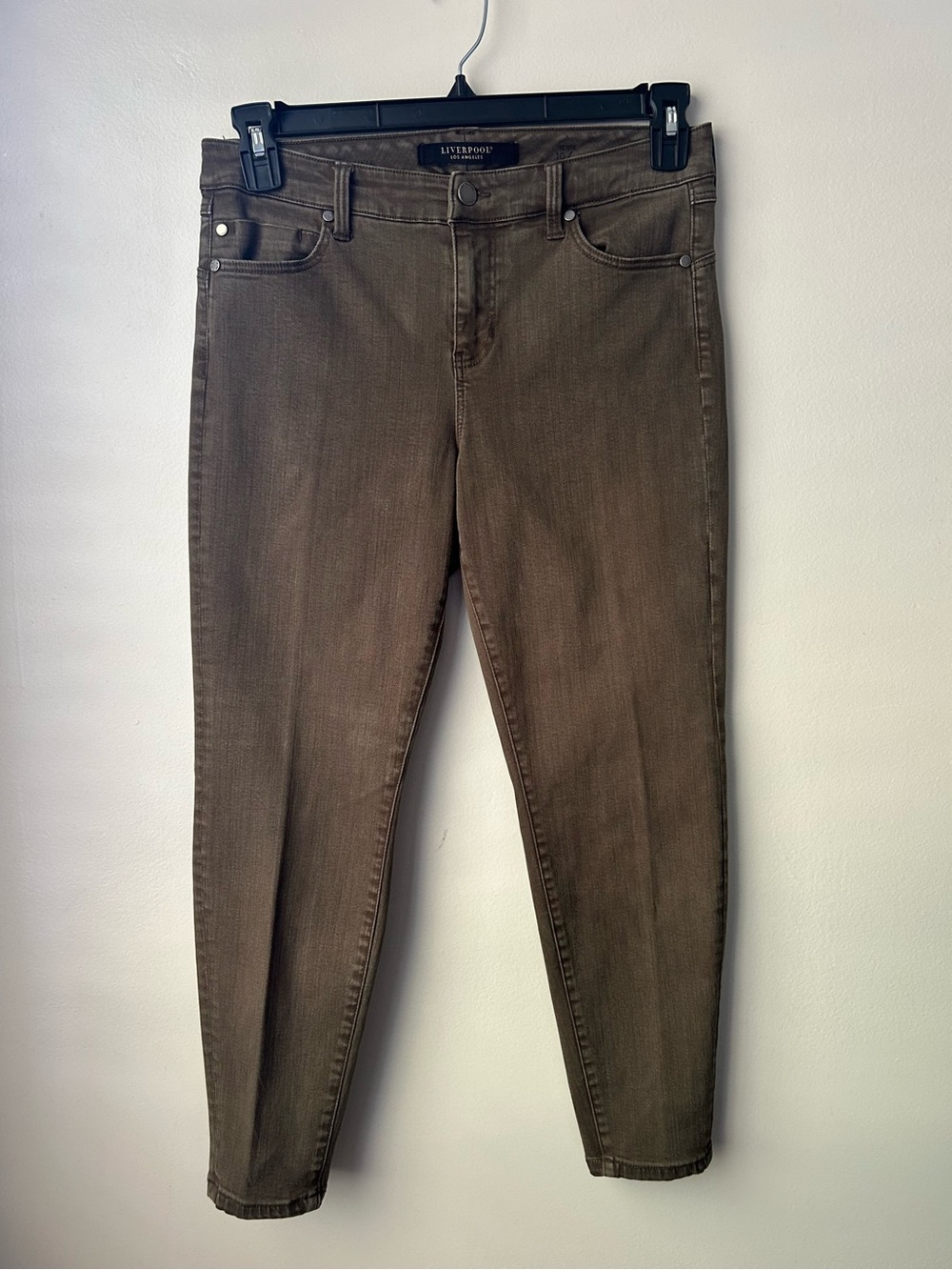 Liverpool Women’s Skinny Jeans in Olive Brown